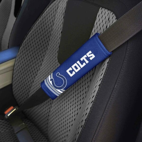 Indianapolis Colts Team Color Rally Seatbelt Pad - 2 Pieces