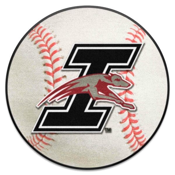 Indianapolis Greyhounds Baseball Rug 27in. Diameter 1 scaled