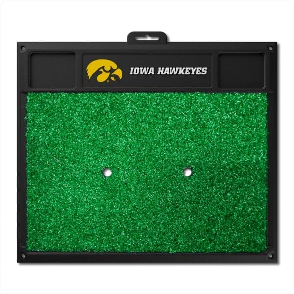 Iowa Hawkeyes Golf Hitting Mat 1 scaled