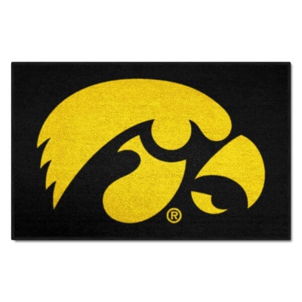 Iowa Hawkeyes Starter Mat Accent Rug 19in. x 30in 1 scaled