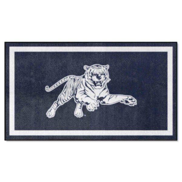 Jackson State Tigers 3ft. x 5ft. Plush Area Rug 1 scaled