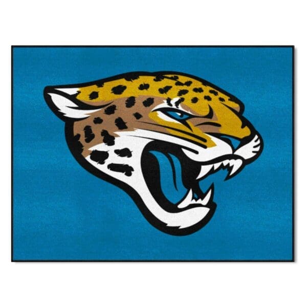 Jacksonville Jaguars All Star Rug 34 in. x 42.5 in 1 scaled