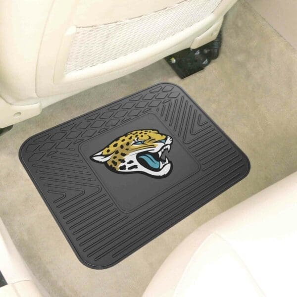 Jacksonville Jaguars Back Seat Car Utility Mat - 14in. x 17in.