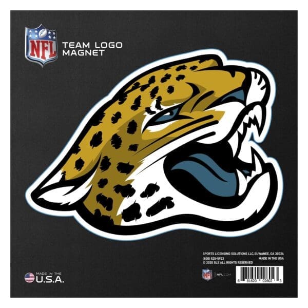 Jacksonville Jaguars Large Team Logo Magnet 10 8.7329x8.3078 1 scaled