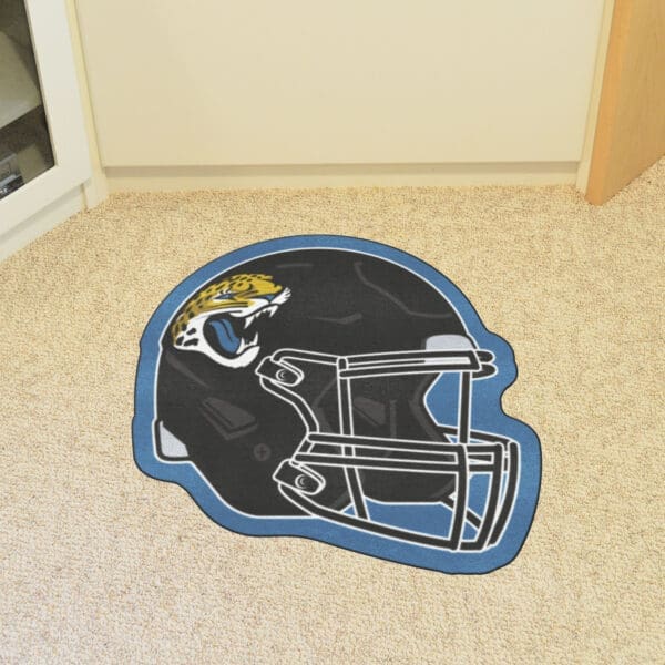 Jacksonville Jaguars Mascot Helmet Rug