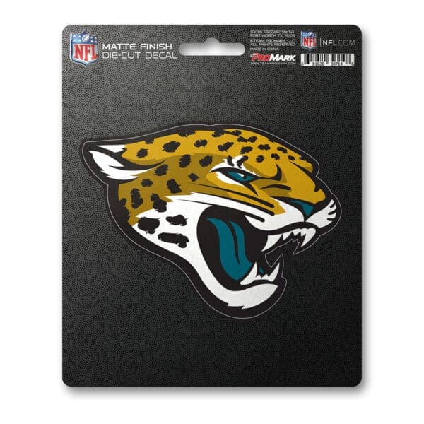 Jacksonville Jaguars Matte Decal Sticker 1