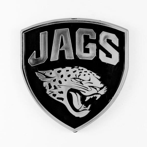 Jacksonville Jaguars Molded Chrome Plastic Emblem 1