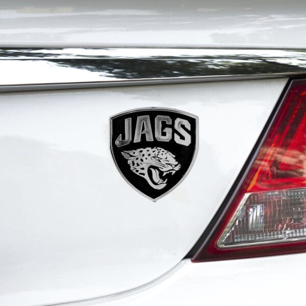 Jacksonville Jaguars Molded Chrome Plastic Emblem