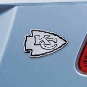 Kansas City Chiefs 3D Chrome Metal Emblem