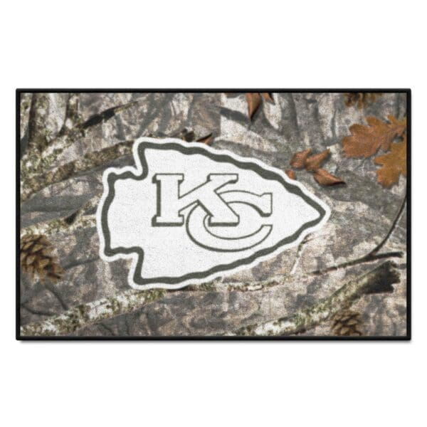 Kansas City Chiefs Camo Starter Mat Accent Rug 19in. x 30in 1 scaled