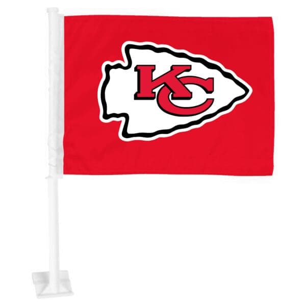 Kansas City Chiefs Car Flag Large 1pc 11 x 14 1