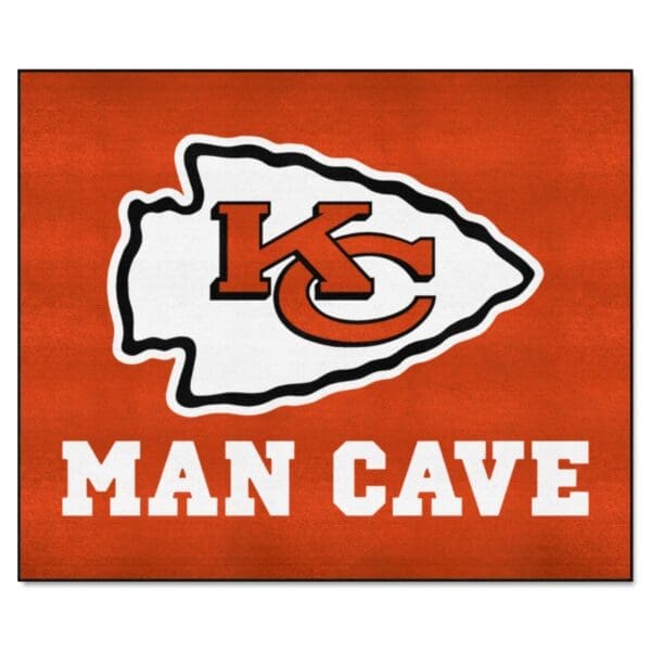 Kansas City Chiefs Man Cave Tailgater Rug 5ft. x 6ft 1 scaled