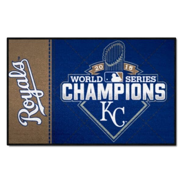 Kansas City Royals 2015 MLB World Series Champions Starter Mat Accent Rug 19in. x 30in 1 scaled