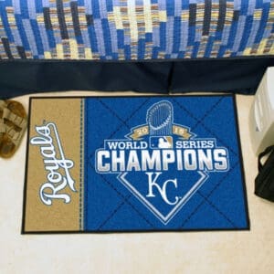 Kansas City Royals 2015 MLB World Series Champions Starter Mat Accent Rug - 19in. x 30in.