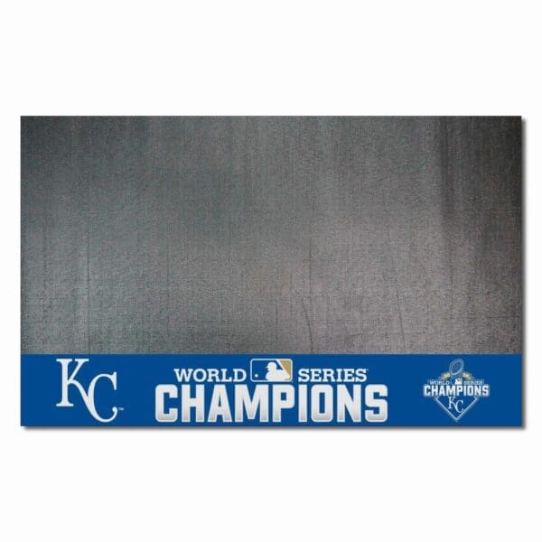 Kansas City Royals 2015 MLB World Series Champions Vinyl Grill Mat 26in. x 42in 1 scaled