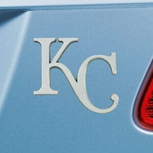 Kansas City Royals 3D Chrome Metal Emblem