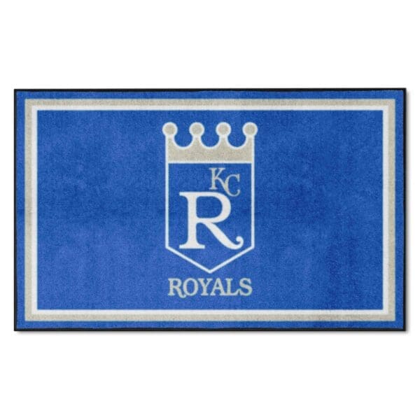 Kansas City Royals 4ft. x 6ft. Plush Area Rug1969 1 scaled