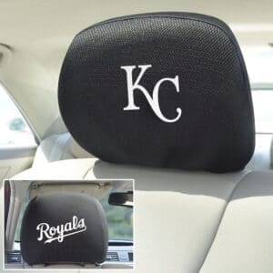 Kansas City Royals Embroidered Head Rest Cover Set - 2 Pieces