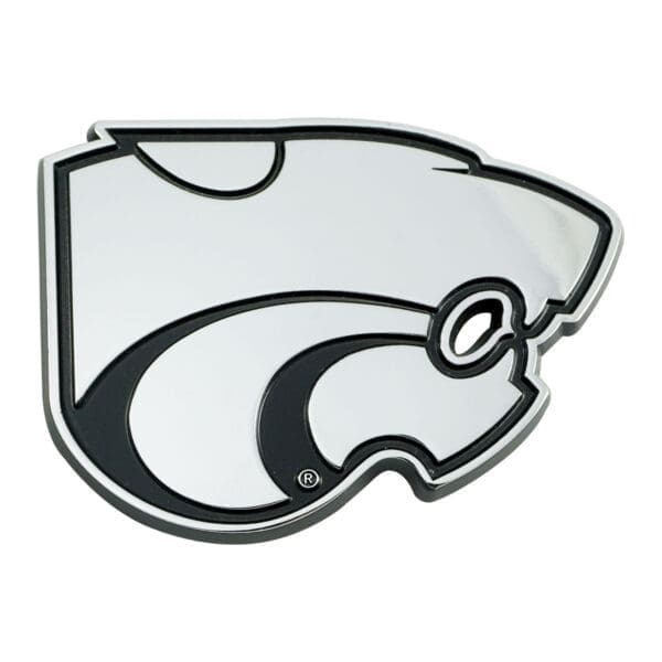Kansas State Wildcats 3D Chrome Metal Emblem 1