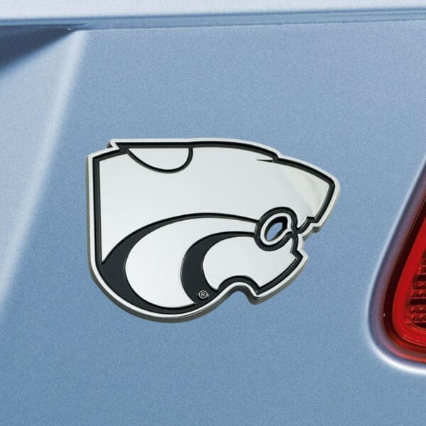Kansas State Wildcats 3D Chrome Metal Emblem