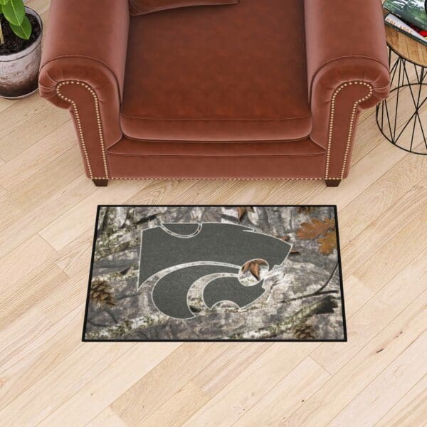 Kansas State Wildcats Camo Starter Mat Accent Rug - 19in. x 30in.