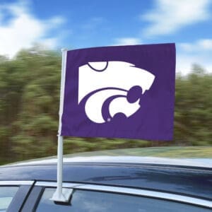 Kansas State Wildcats Car Flag Large 1pc 11" x 14"