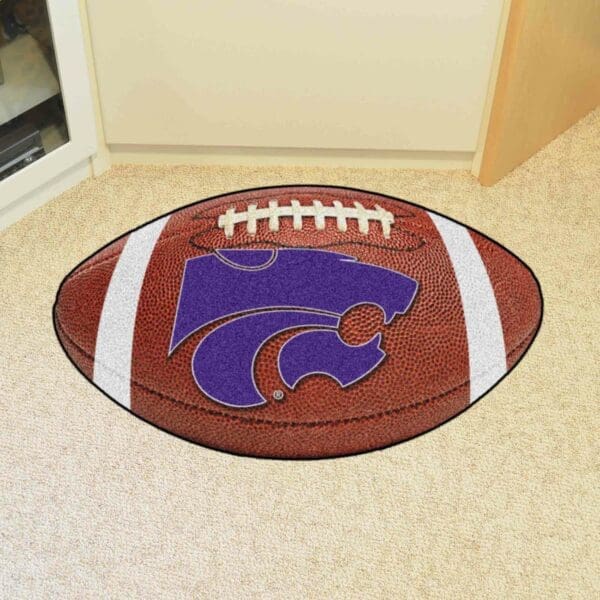 Kansas State Wildcats Football Rug - 20.5in. x 32.5in.