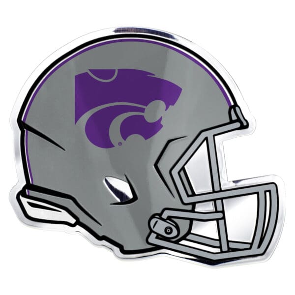 Kansas State Wildcats Heavy Duty Aluminium Helmet Emblem 1