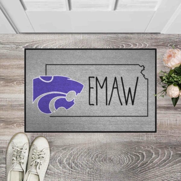 Kansas State Wildcats Southern Style Starter Mat Accent Rug - 19in. x 30in.