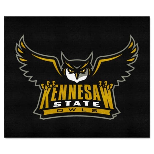 Kennesaw State Owls Tailgater Rug 5ft. x 6ft 1 scaled