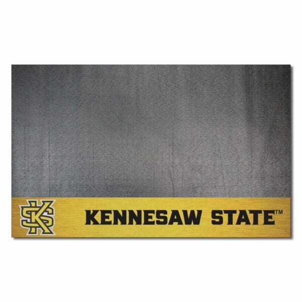 Kennesaw State Owls Vinyl Grill Mat 26in. x 42in 1 scaled