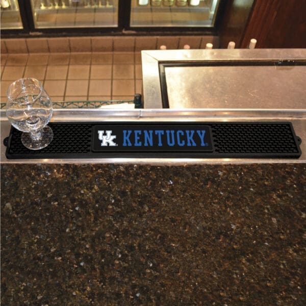 Kentucky Wildcats Bar Drink Mat - 3.25in. x 24in.