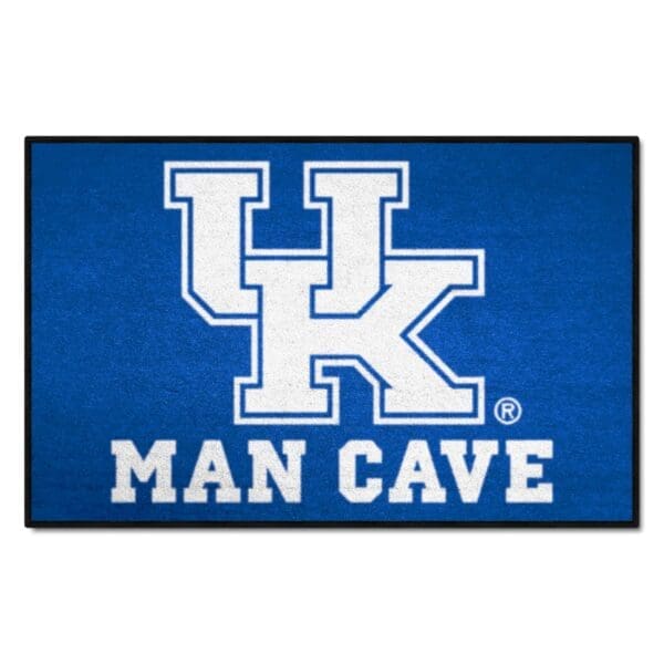 Kentucky Wildcats Man Cave Starter Mat Accent Rug 19in. x 30in 1 scaled
