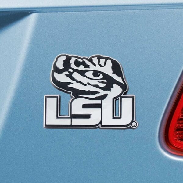 LSU Tigers 3D Chrome Metal Emblem
