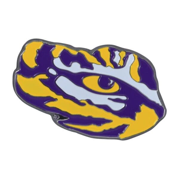 LSU Tigers 3D Color Metal Emblem 1