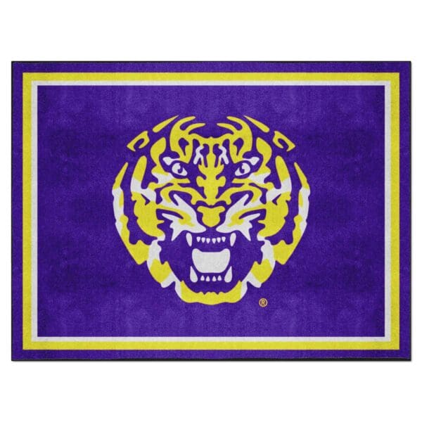 LSU Tigers 8ft. x 10 ft. Plush Area Rug 1 1 scaled