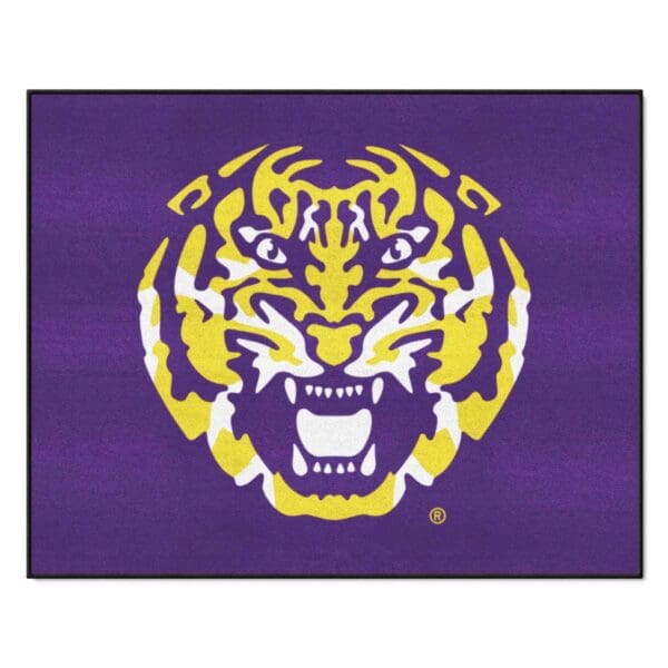 LSU Tigers All Star Rug 34 in. x 42.5 in 1 1 scaled