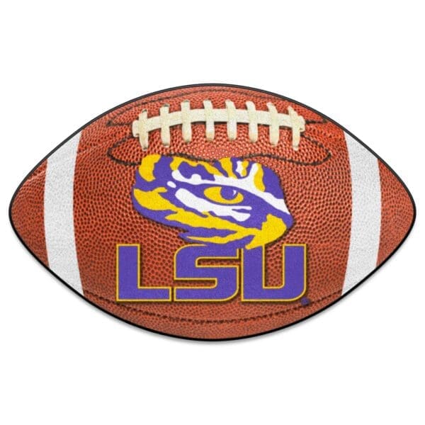 LSU Tigers Football Rug 20.5in. x 32.5in 1 scaled