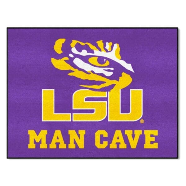 LSU Tigers Man Cave All Star Rug 34 in. x 42.5 in 1 scaled