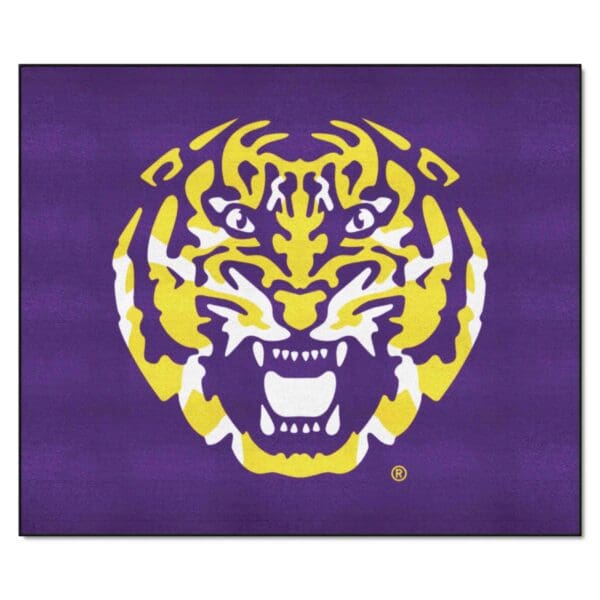 LSU Tigers Tailgater Rug 5ft. x 6ft 1 1 scaled