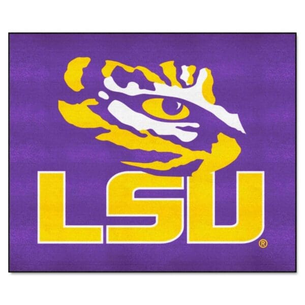 LSU Tigers Tailgater Rug 5ft. x 6ft 1 scaled