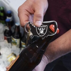 Las Vegas Raiders Keychain Bottle Opener Raider Nation (United States)
