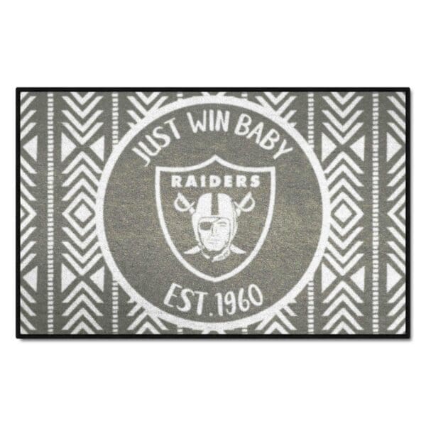 Las Vegas Raiders Southern Style Starter Mat Accent Rug 19in. x 30in 1 scaled