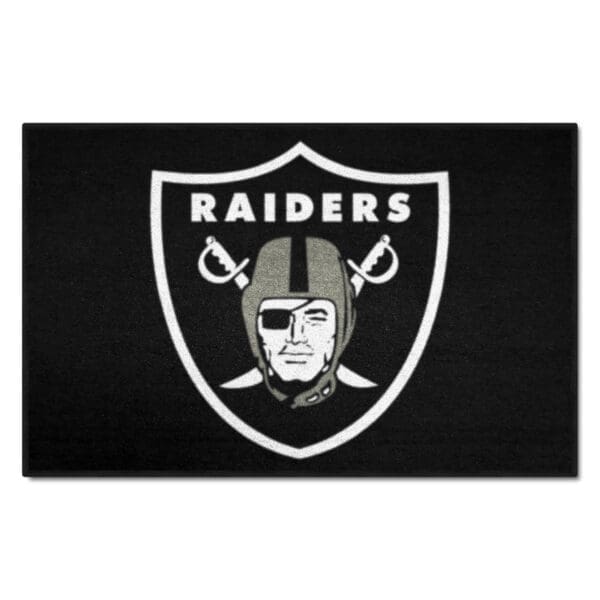 Las Vegas Raiders Starter Mat Accent Rug 19in. x 30in 1 scaled