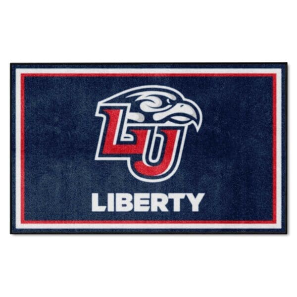 Liberty Flames 4ft. x 6ft. Plush Area Rug 1 scaled