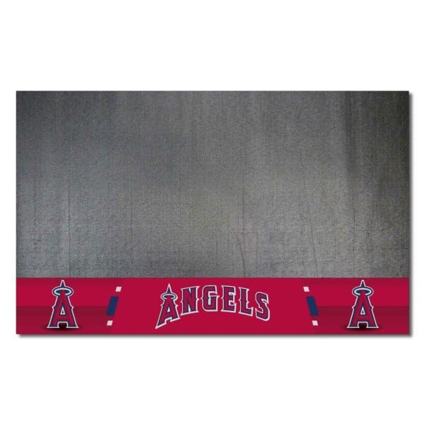 Los Angeles Angels Vinyl Grill Mat 26in. x 42in 1 scaled