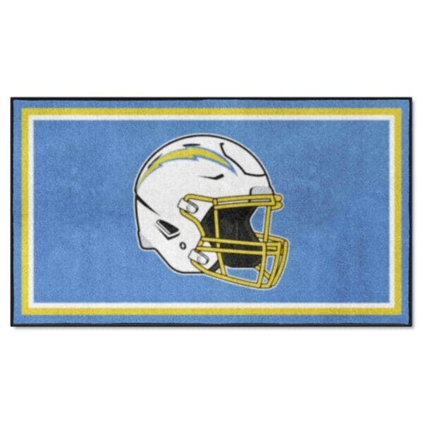 Los Angeles Chargers 3ft. x 5ft. Plush Area Rug 1 2 scaled