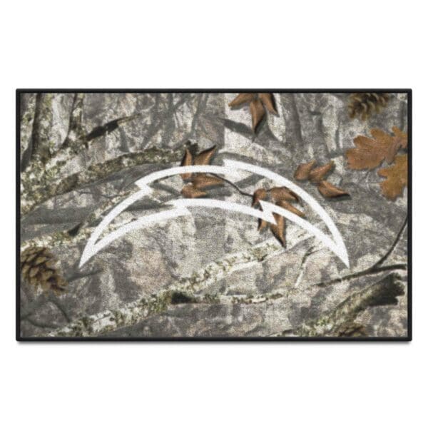 Los Angeles Chargers Camo Starter Mat Accent Rug 19in. x 30in 1 scaled