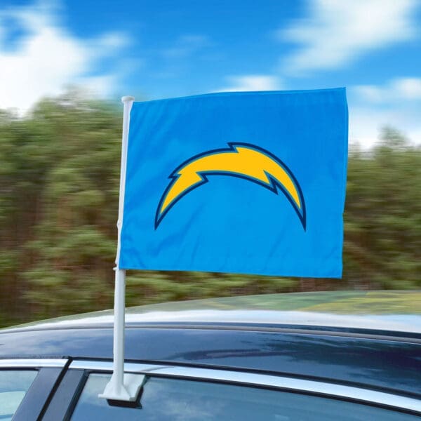 Los Angeles Chargers Car Flag Large 1pc 11" x 14"