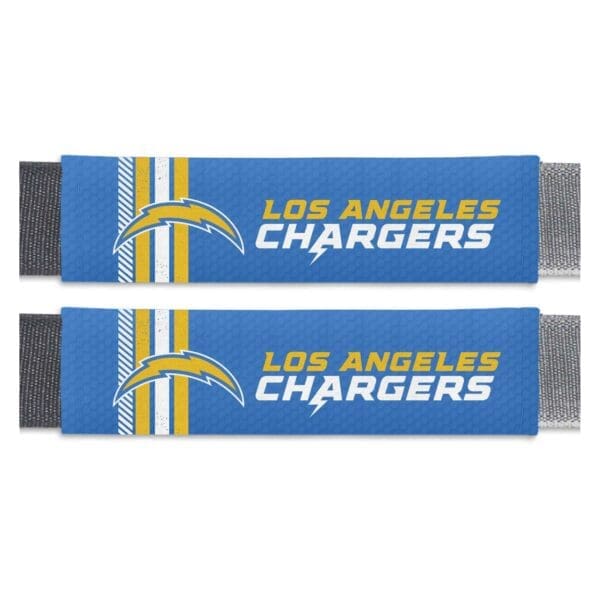 Los Angeles Chargers Team Color Rally Seatbelt Pad 2 Pieces 1 scaled